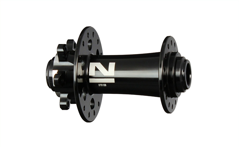 Buje delantero Novatec D791SB-15, negro, 28 agujeros