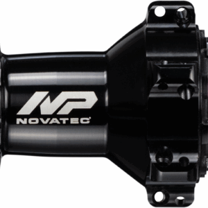 Buje de rueda trasera Novatec Premium DS572RSB-CL-X12-11S, centerlock, negro, 24 agujeros