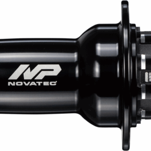 Buje de rueda trasera Novatec Premium D572RSB-CL-X12-11S, centerlock, negro, 32 agujeros
