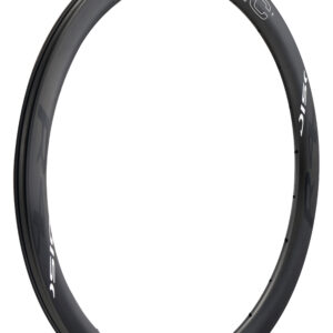 Llanta, carbono, 700C, 24H L12R12, R4-OE-Disc delantera, 21x27.9x45, Logo N20, 30% Negro Mate