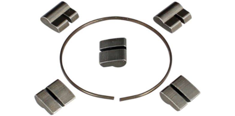 Piezas de cuerpo de núcleo libre – Resorte-1pza + trinquete-5pzas para F-type