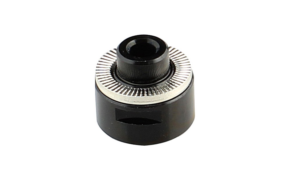 Tapa lateral TRAS QR, AL-BLK, tipo L-1pc, para D942SB, Novatec 30 una pieza en bolsa PE