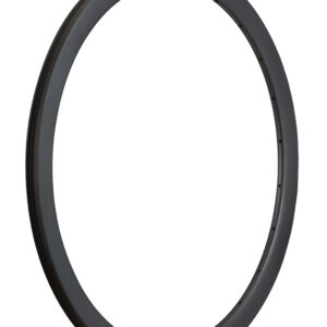 Llanta, carbono, 700C, 24H L12R12, R3-Disc delantera, 21x27.7x35, sin logo, 30% Negro Mate, OCR