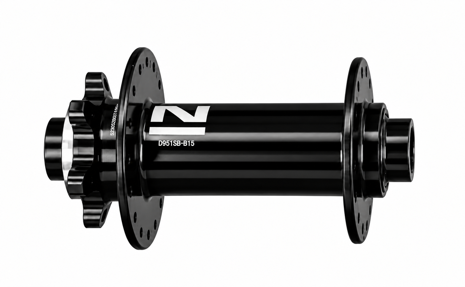 HBF D951SB-B15 p.a.blk, 32H, 2NBK, 15×110, w/N14-OE logo, w/o TA (SZ)